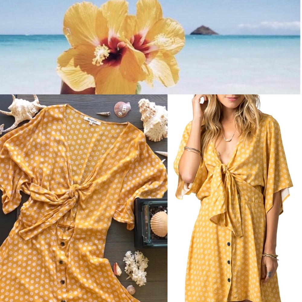 🌴🌼RIP CURL- GOLDEN DAYS DRESS🌼🌴